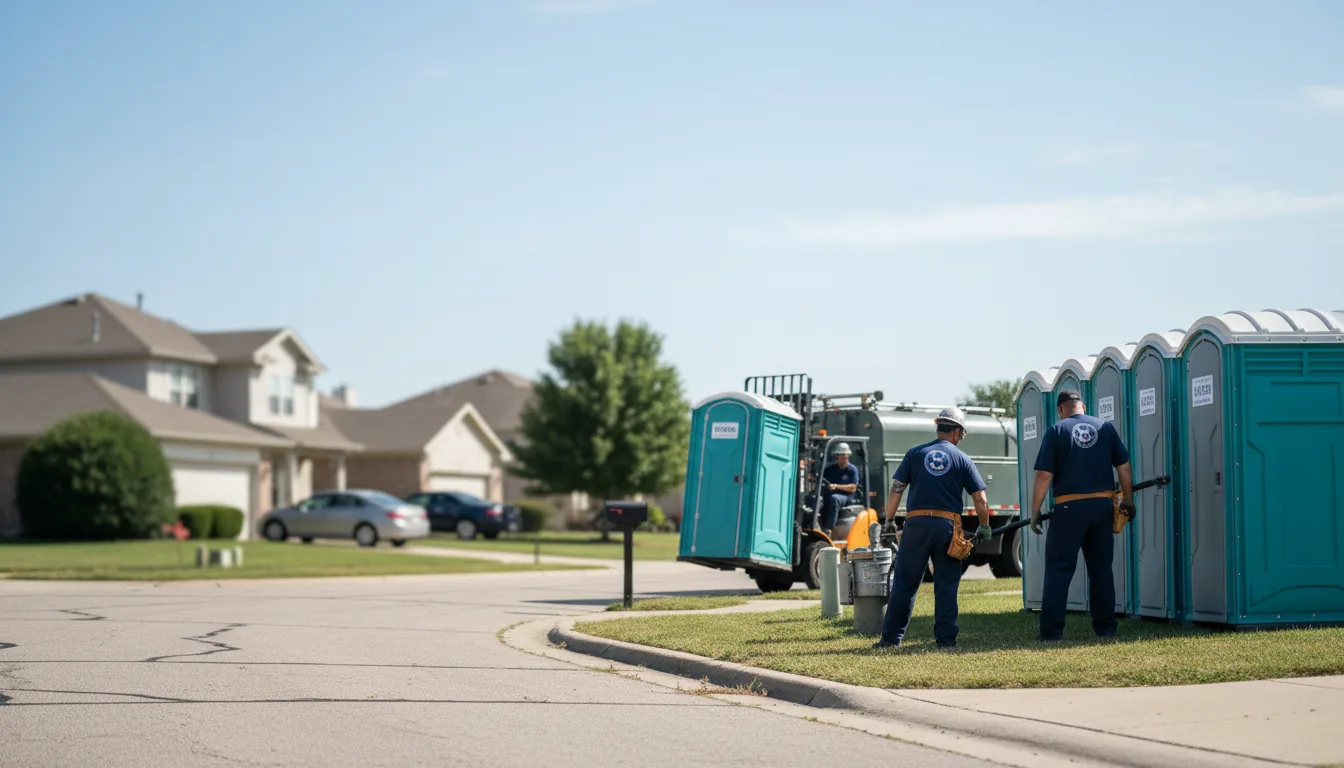 Porta Potty Rental in Valley Park, MO near me